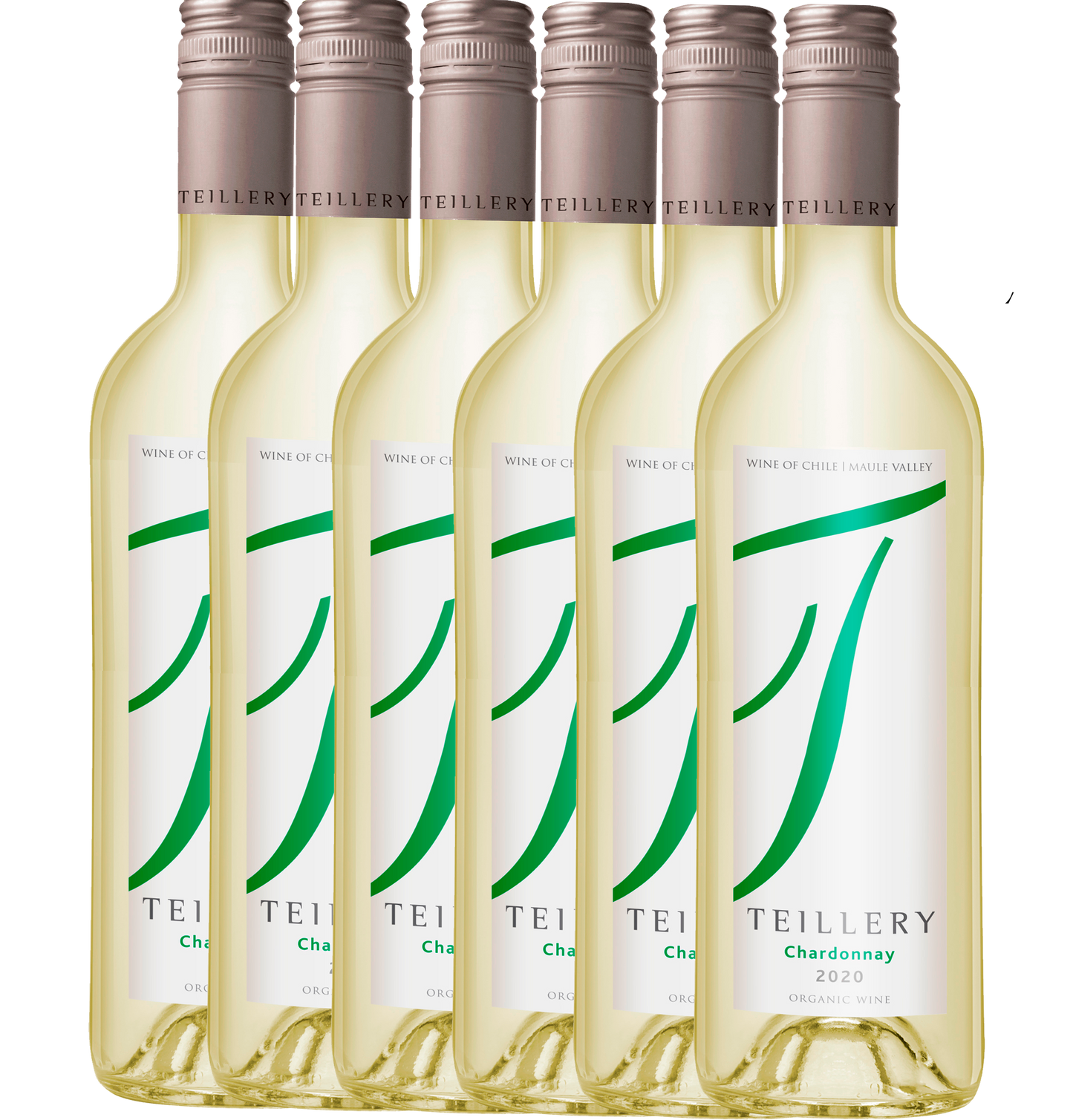 6PACK TEILLERY Organic Chardonnay 2020