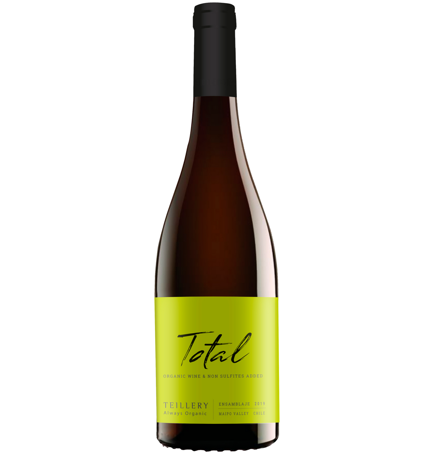 Vino 100% Orgánico y Natural, sin sulfitos añadidos. Total Teillery